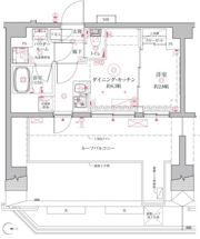 クレイシアIDZ二子新地の間取り画像