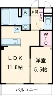 ハイム妙見Ⅱの間取り画像