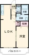 グランディールの間取り画像