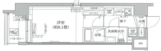 アイルヴァーチェ川崎の間取り画像
