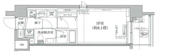 アイルヴァーチェ川崎の間取り画像