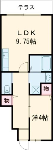 Ace早苗の間取り画像