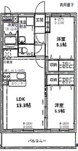 YM薬師寺の間取り画像