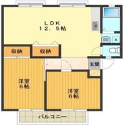 サンガーデン中山Aの間取り画像