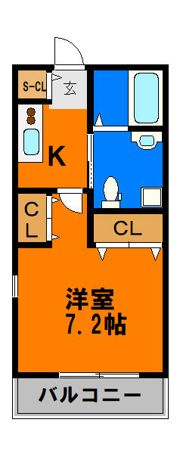 マ・メールロア大和田の間取り画像