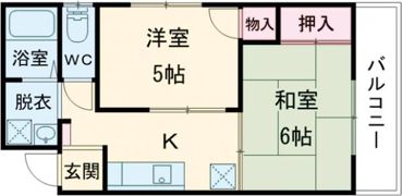 フラワーガーデンkaminoの間取り画像