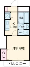 ペルソナ新下関の間取り画像