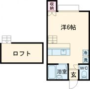 大志館Ⅲの間取り画像