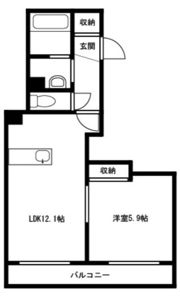 フォレットおおたかの間取り画像