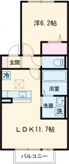 ボヌールの間取り画像