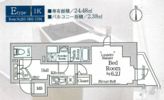 ルフレプレミアム横浜リーヴァの間取り画像