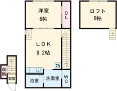 septieme （ｾｯﾃｨｴﾑ）の間取り画像