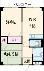 センチュリー鶴見の間取り画像
