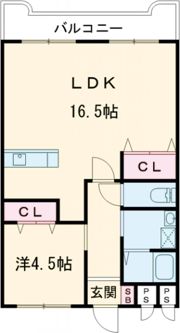 センチュリーアスカⅠの間取り画像