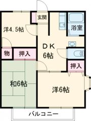 ハイツやましたⅠの間取り画像