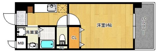 コーキ夢咲の間取り画像