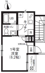 ディーアパートメントⅡの間取り画像