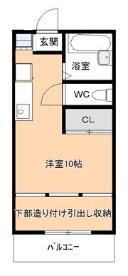 コーポメルベーユの間取り画像