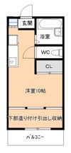 コーポメルベーユの間取り画像