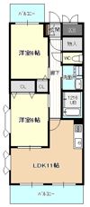 エミネンスオタイの間取り画像