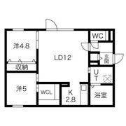 ブルーイング本町の間取り画像