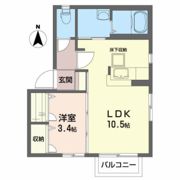 グリーンコート・Ⅰの間取り画像