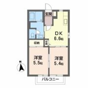 ニューエステート笹谷 Dの間取り画像