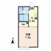 メゾンベルグ Aの間取り画像