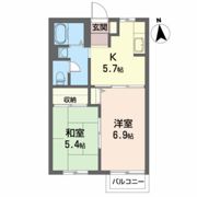 メゾン・ジョワイユ Cの間取り画像