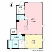 シャーメゾン中の小路の間取り画像