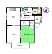フォーレス華 B棟の間取り画像