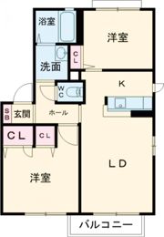 フォーレスM Ⅱ棟の間取り画像