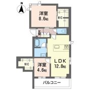 アンベリールの間取り画像