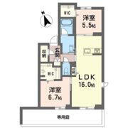 ヴァンガードの間取り画像