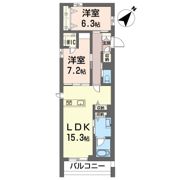 バンビーノ浦和美園の間取り画像