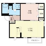 エルマーナ・クワトロⅡの間取り画像