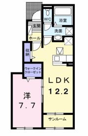 リーヴユイットの間取り画像