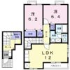 リーヴメゾン北館 Cの間取り画像