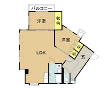 オフィスティ第1ビルの間取り画像