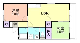 セジュール日高の間取り画像