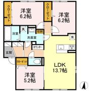ORKA Village Bの間取り画像