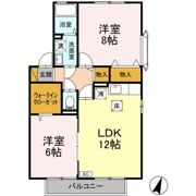 リヴェール Aの間取り画像
