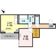 メルヴェーユの間取り画像