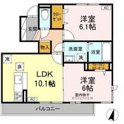 グランドソレーユⅡの間取り画像