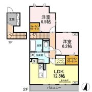 グランドソレーユⅡの間取り画像