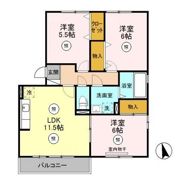 ピュアハウス桜ヶ岡の間取り画像