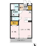 セジュールOTT’S庵の間取り画像