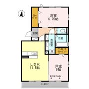 サンライズ末広の間取り画像