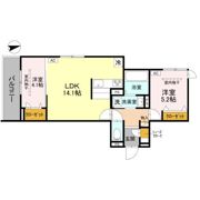 D-residence東五百住町の間取り画像