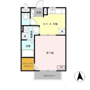 カルチェ本町の間取り画像